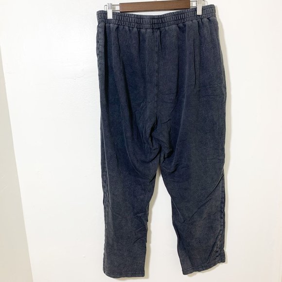 Blank NYC straight leg high waisted sweatpants faded black L - Picture 5 of 6